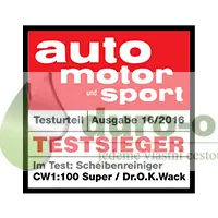 Dr.Wack A1 CW1:100 Super čistič čelního skla (250 ml)